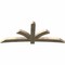 Ekena Millwork Davenport Rough Sawn Timber Gable Bracket, Douglas Fir, 96"W x 40"H x 4"D x 6"F, 10/12 Pitch GBW096X40X0406DAV00RDF - alternate 5